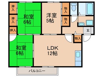 間取図 ラポ－ト・アトラスＣ棟