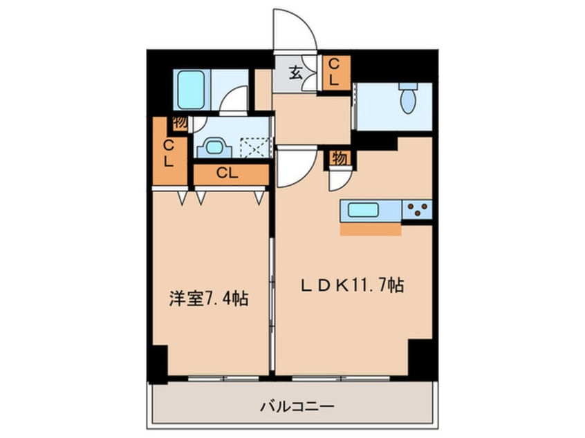 間取図 ブルーミングテラス東郷駅前