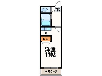 間取図 ジュネス大橋