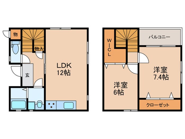 間取り図 コリーナ櫛原A