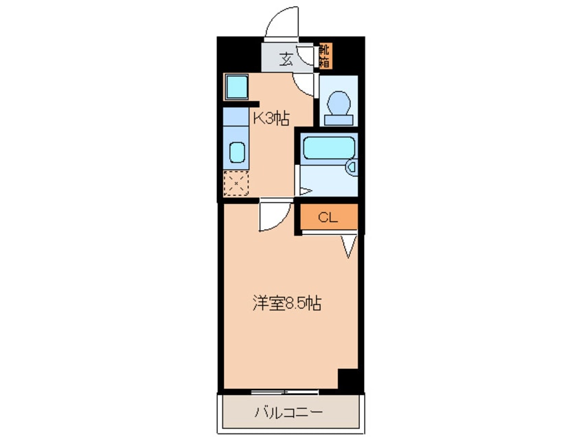 間取図 ルミノスコ－ト