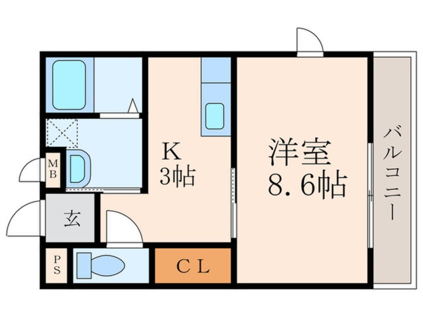 間取図 プリンスビル