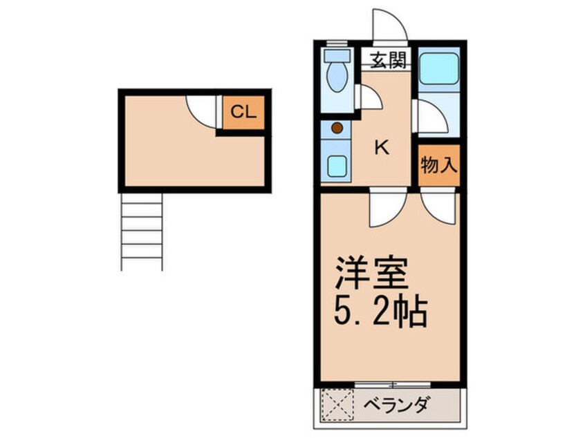 間取図 ア－デンハイム香椎