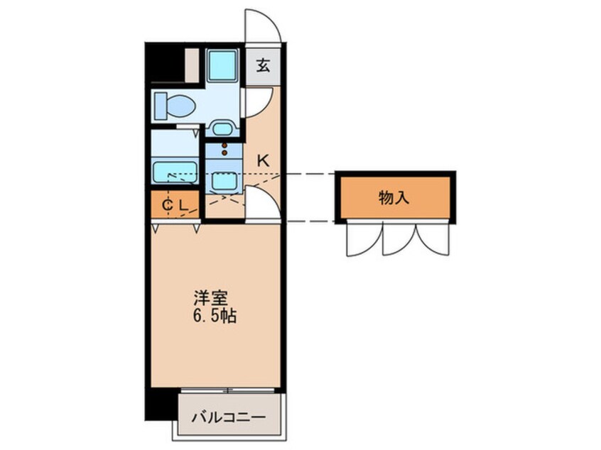 間取図 ｴｽﾃｰﾄ・ﾓｱ・白金ﾙﾉﾝ(103)