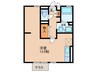 エクレールＳ 1Rの間取り