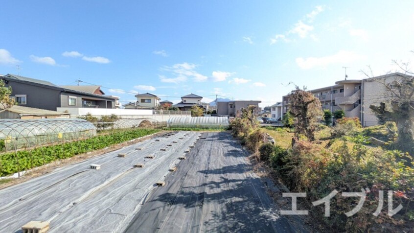 室内からの展望 クリエイティブ　Ｂ棟