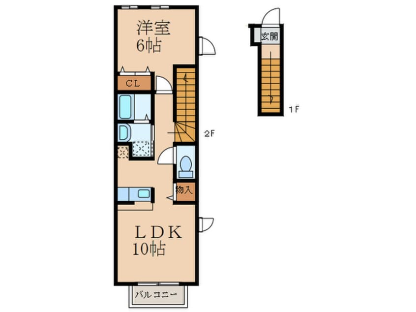 間取図 クリスマスロ－ズ