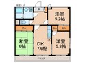 フレセント２１の間取図