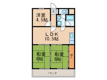 間取図 オアシス鳴水