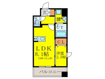 間取図 ｱﾙﾃｨｻﾞ大濠公園