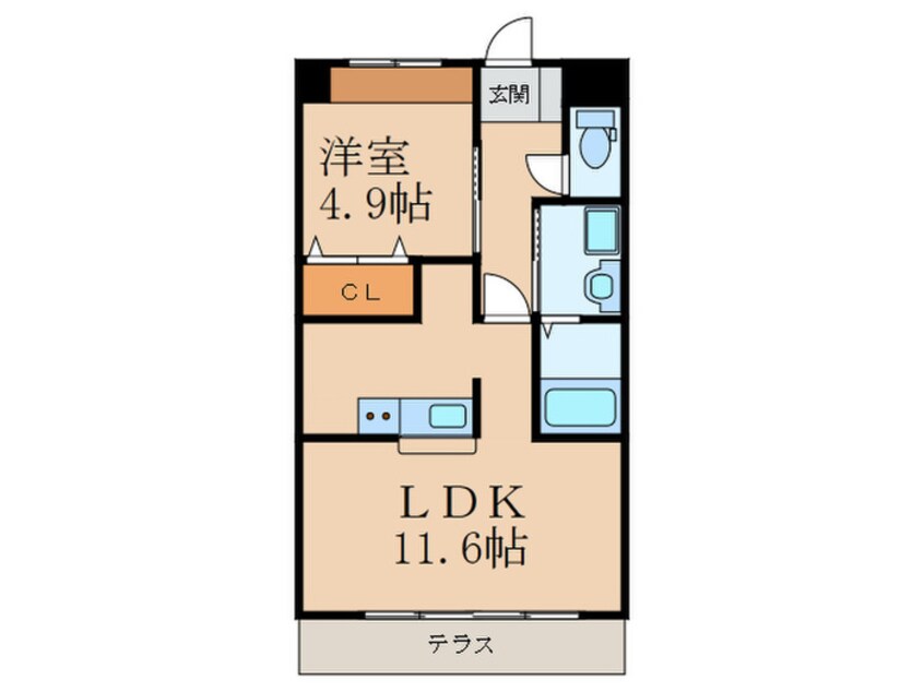 間取図 グランメゾン・エヌ
