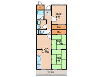 間取図 合庭ビル