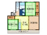 メモリープラザ中間Ⅰ 3DKの間取り