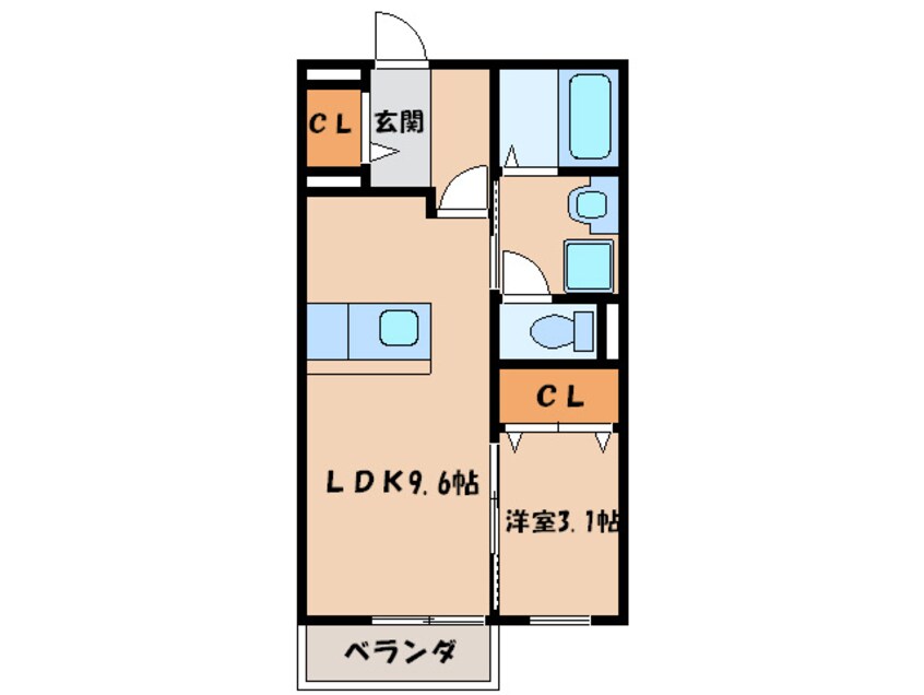 間取図 グランメゾン上牟田