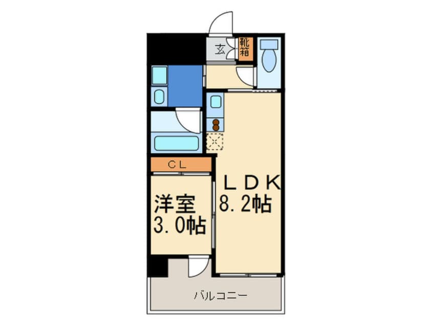 間取図 プライムアーバン香椎