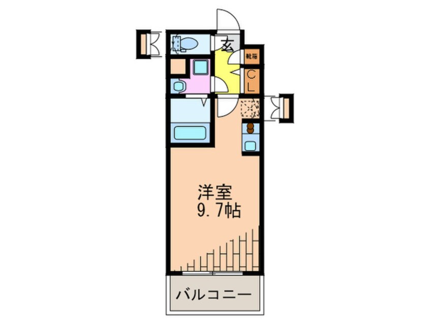 間取図 エクセレンシア天神