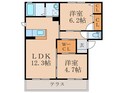 クレアールＴａｋａの間取図
