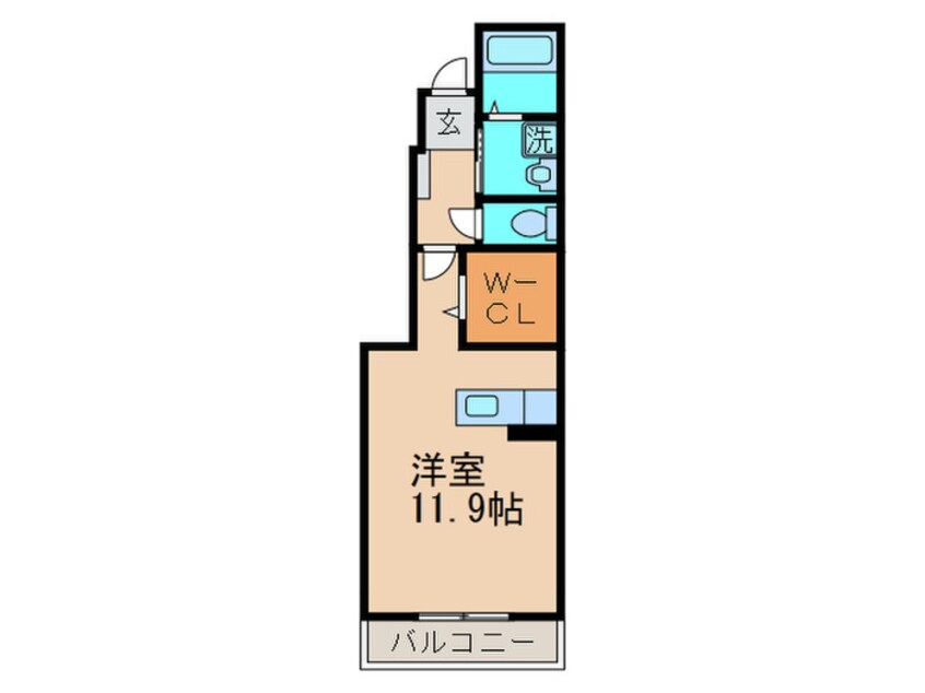 間取図 シャルム・コッティⅡ