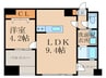 ｴﾝｸﾚｽﾄ博多駅南CELES（201） 1LDKの間取り
