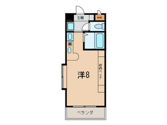 間取図 サンシティ清見