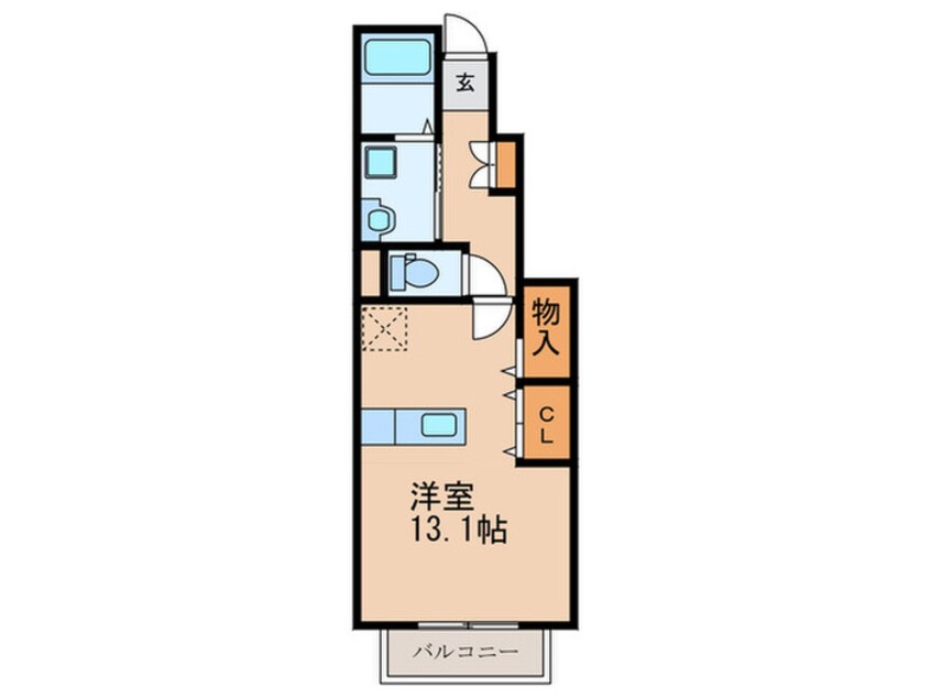 間取図 カザミラ