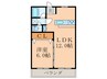第３住友ビル 1LDKの間取り