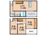 セラヴィ粕屋Ⅰ 3LDKの間取り