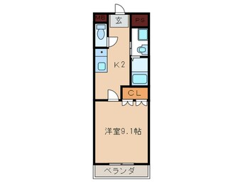 間取図 メゾン・ド・ロータス