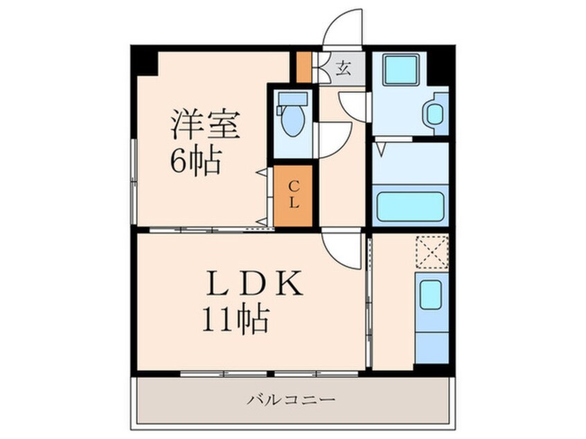 間取図 ノースステイツ片野