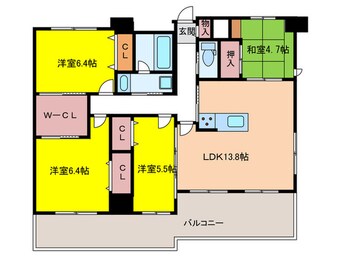 間取図 BPRレジデンス高宮