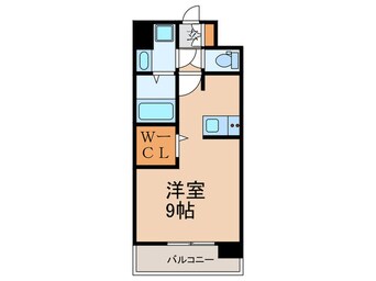 間取図 エンクレスト博多駅南FIT(417)