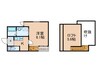 MAHORA　MAISON久留米大学駅前Ⅰ 1Kの間取り