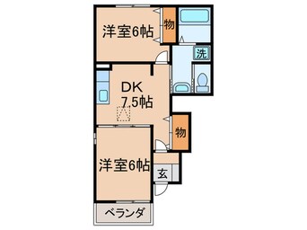 間取図 サンパティーク Ｃ棟