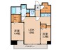 エンクレスト博多駅南FIT(1205) 2LDKの間取り