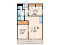 ギャラン瀬板の間取図