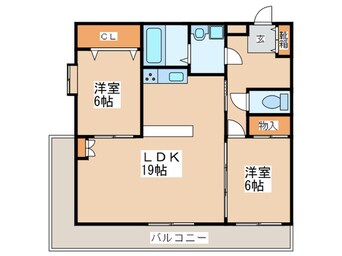 間取図 ロイヤルマンション南久留米