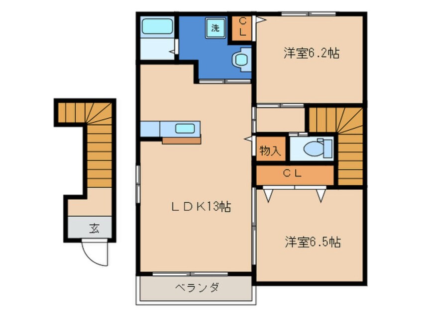 間取図 プレミールⅢ