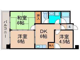 間取図 シャルム風
