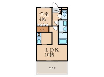 間取図 セントラルバレー．Ｆ