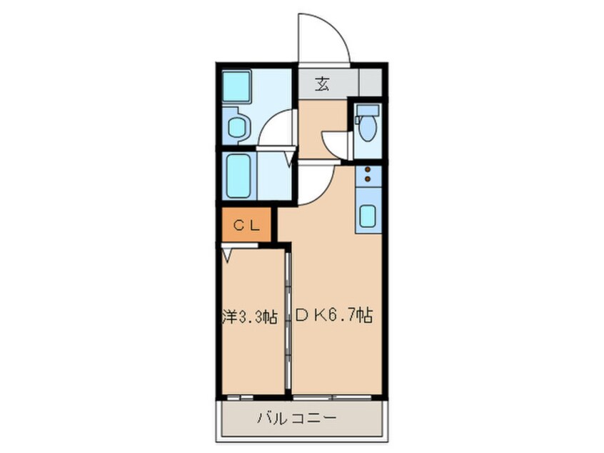 間取図 サンシティ直方