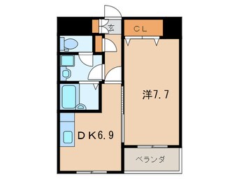 間取図 ＭＤＩインターフェイス竪町