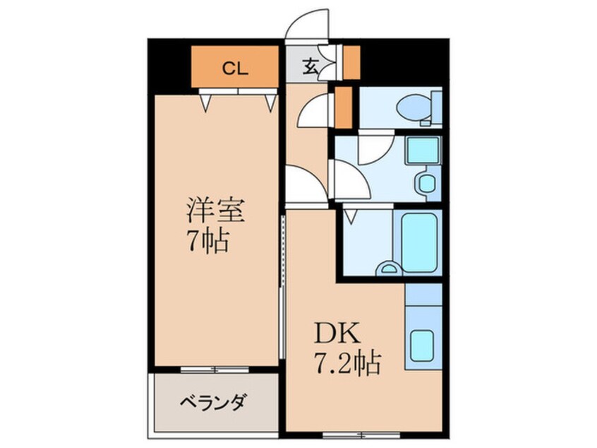 間取図 ＭＤＩインターフェイス竪町