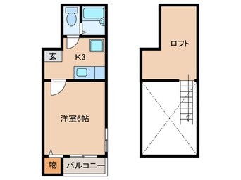 間取図 コンフォ-トみかさ