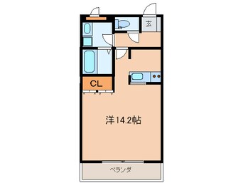 間取図 ミレニアムハイツ熊本