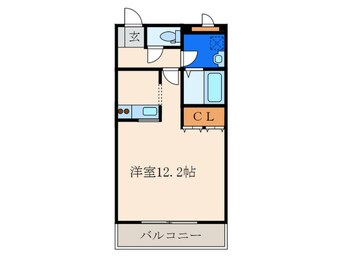 間取図 ミレニアムハイツ熊本