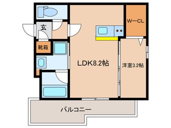間取図 Q-STAGE姪浜