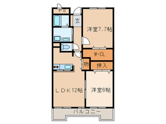 間取図 モルティ三田村