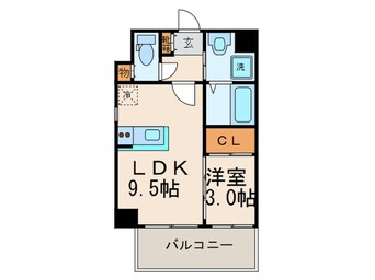 間取図 ネストピア天神東Ⅱ(901)