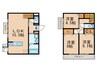 メゾングレイス１ 3LDKの間取り