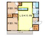 サニーランズ 2LDKの間取り